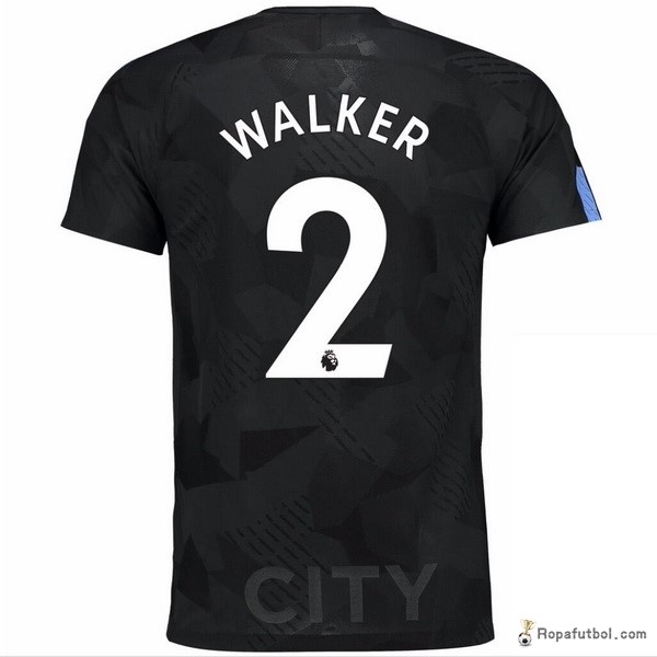Camiseta Manchester City Replica Tercera Ropa Walker 2017/18